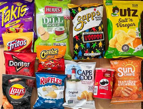 chips bag with hot fake food